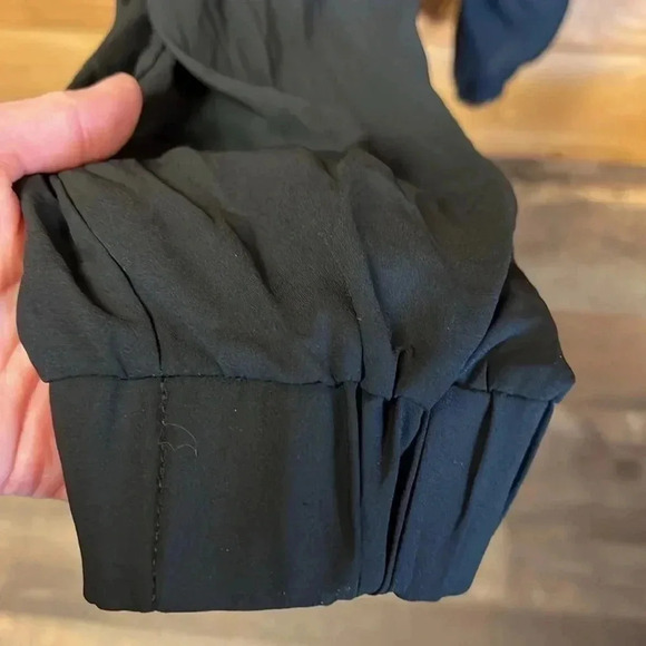 WOMENS L'AMOUR‎ BLACK SPAGHETTI STRAP JUMPSUIT XL - Picture 4 of 9